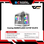 DARKFLASH C275P M-ATX Casing - White