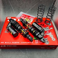 RCB SHOCK ABSORBER VD SERIES 305MM ( GOLD/BLACK ) for AEROX/NMAX NEW