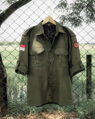 Kemeja PDH PDL pendaki gunung Army