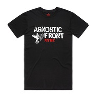 Short Sleeve Music T-Shirt Agnostic Front Band T-Shirt