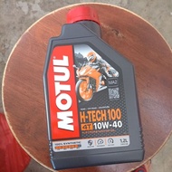 Motul H-Tech100 4T 10w-40 Miyak Hitam 1.5L Original Motul