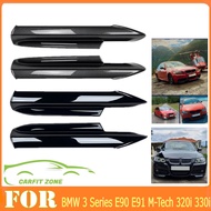 For BMW 3 Series E90 E91 M-Tech 320i 330i 2005–2008 Front Bumper Corner Trim Modification Accessorie