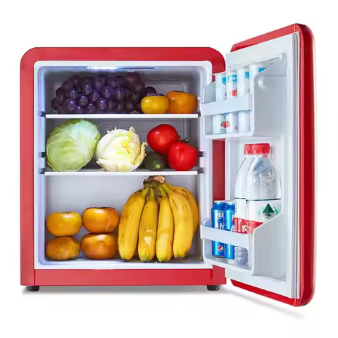 Mini Portable Cooler 46L Mini Fridge Refrigerator Home Hotel