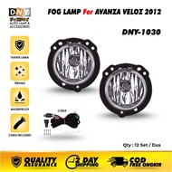 DNY Fog Lamp for Avanza Veloz 2012 Complete