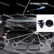 XF Geely Star Bumper Engine Compartment Top Protector Radiator Grille Cover Clip for 2022 Model Cars