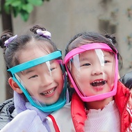 Kids Full Face Integrated Protective Face Shield Windproof Goggles Anti Fog Transparent Dust Mask Is