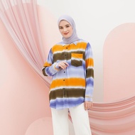 MYMODA Blouse Rayon Premium Azalea