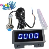 Modul Tachometer 4 Digit Display RPM Sensor Kecepatan Proximity Sensor