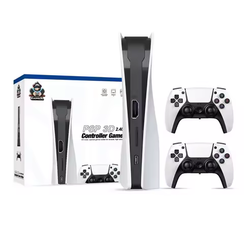 Q10 3D Game Stick 128G Video game console retro 4K home console 2.4G doubles Wireless game controlle