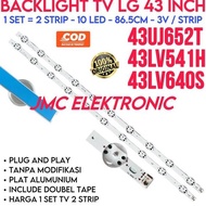 Backlight Tv Lg 43Lj652 T 43Lv640 S Bl Lg 43 Inch Inc 10K 3V 43Uj652T