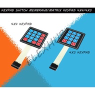 MEMBRANE SWITCH KEYPAD MATRIX KEYPAD (4×4, 4x3)