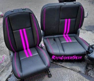 Sarung jok mobil hilux single cabin model terbaru 2022 bonus sarung stir / cover jok hilux / lapis j