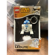 Flashlight Keychain Lego Star wars R2-D2 key light
