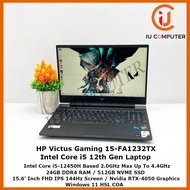HP VICTUS GAMING 15-FA1232TX INTEL CORE I5-12450H 24GB RAM 512GB NVME SSD RTX4050 USED LAPTOP NOTEBO