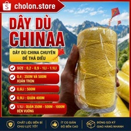 Chinese Parachute Rope specializes in wrapping pas + flying kites sized: 0,2-0,8-0-0,9-1mm