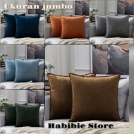 JUMBO premium Suede sofa cushion cover size 65x65 70x70 75x75