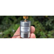 DC12V 91rpm Mini JL-25R gear logam 300 motor pengurangan berus karbon