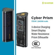 Shargeek/Sharge 170: Coolest Powerbank with Unparalleled Charging | 3-device Fast Charging Power Ba