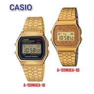 Casio A159WGEA-1D Unisex Digital Vintage Retro Gold Steel Watch A159WGEA