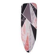 140x50CM Fabric Marbling Ironing Board Cover Protective Press Iron Folding for Ironing Cloth Guard Protect Delicate Garment Easy Fitted