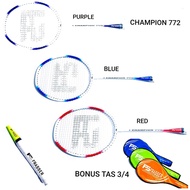 [J8N38] Badminton Racket Badminton Racket Champion 772 ledcw