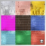 BIRTHDAY PARTY CURTAINS Foil Curtains Foil Curtains Foil Curtains Foil Curtains Fringe Curtains - TW