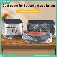 livecity|  Appliance Dust Cover Appliances Dust Cover 30pcs Pe Dust Cover for Kitchen Appliances Microwave Electric Cooker Blender Toaster Disposable and Elastic Band Dust Protecto
