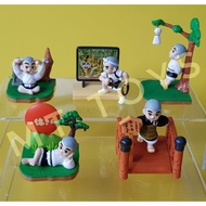 Figure Gashapon Ikkyu San (Little God Of Wisdom) Toei Animation Authentic Complete Set Of 5 Types