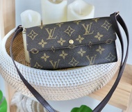 Louis Vuitton LV中古古董老花長夾 - 附贈非原裝揹帶轉WOC