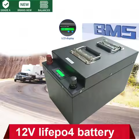 GTK Lifepo4 12V 400Ah 600Ah 12V 800AH 24V 500Ah 36V 300AH 48V 200Ah with BMS for 5000W 3000w inverte