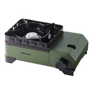 Iwatani Body: Steel Plate Cassette Stove Tough Maru Jr. Made in Japan Dutch Oven Usable Olive 【Direct from Japan】