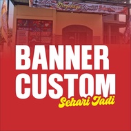 JDM Project - Custom Banner Size 4 X 2 M Already Finished