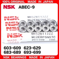 10pcs Original  Japan NSK bearing  697  7X17X5mm  697ZZ  F697ZZ   619/7 -2Z -2RS Micro precision bea