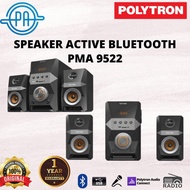 New SPEAKER AKTIF POLYTRON PMA 9502 / PMA 9522 SPEAKER BLUETOOTH (