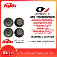 CATEGORY 7 8" Midrange, Raw Driver Speaker, 2pcs /set (CSM8-100)