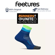 (** NEW COLOURS) Feetures! Elite Ultra Light Quarter Running Socks(#1 Running Socks in USA)-Thin -St