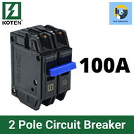 Koten Molded Case Circuit Breaker Bolt-On HPH 2 Pole 15A 20A 30A 40A 50A 60A 70A 100A