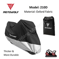 MOTOWOLF Motor Cover MDL0802B Penutup Motosikal Waterproof UV Protection Motorcycle Scooter Skuter B