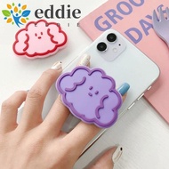26EDIE1 Mobile Phone Bracket Phone Clip Cartoon Finger Holder Expanding Stand Foldable Mobile Phone Stand Gasbag Holder