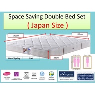 Spring Mattress Semi Queen Japanese Size Customised Mattress Double Bed Mattress [KAGUTEN/Free Delivery &amp; Installation]
