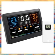 (CYZG) Tuya WIFI Smart Weather Station Temperature Humidity Meter Weather Forecast Indoor Outdoor We