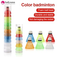 Ladysasa 6PCS/12Pcs Children's Color Plastic Badminton Durable Training Special Badminton Outdoor Sp