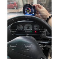 （READY STOCK） OBD2+GPS METER ISWARA OLDMYVI KENARI KANCIL SATRIA SAGA VIVA LUFI XF LUFI X