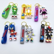Creative Cartoon Sonic Doll Keychain Pendant Bag Car Keychain Gift 5.27