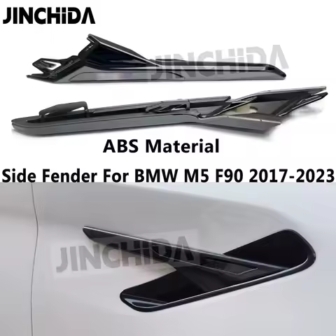 F90 ABS Replacement Stlyle Fender Air Vent Trim For BMW M5 F90 Side Air Vent Cover Trim 2017-2023