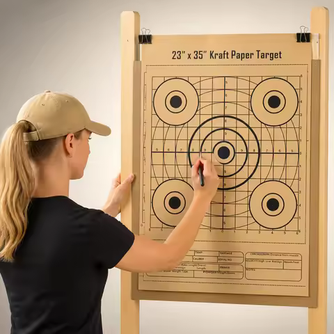 10/50pcs 23X35 Inch Archery Target Paper Outdoor Sport Practice Shooting Hunting Training Paper Targ