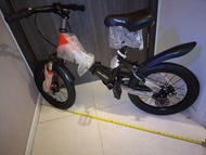 全新16吋兒童摺疊單車