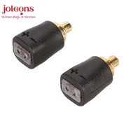 JOLEONS 2PCS Male to 0.78mm Female Adapter, Plug and Play Portable 0.78mm 2Pin Headphone Cable Adapt