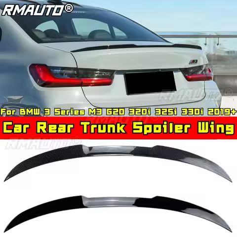For BMW 3 Series M3 G20 320i 325i 330i Body Kit Rear Trunk Spoiler Rear Trunk Wing for BMW 3 Series 