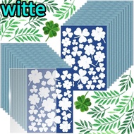 WITTE 24PCS Cyanotype Paper, Silhouette Painting Natural Fiber Sun Print Paper, Creative Easy Drawin